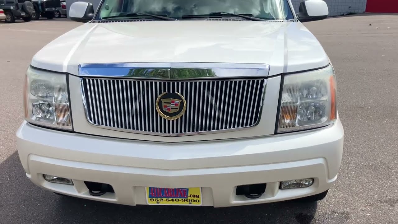 2005 Cadillac Escalade AWD 6.0L 1 Owner No Rust 78k Miles