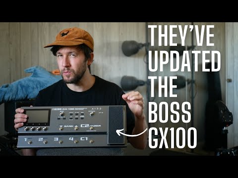 THIS IS HUGE - BOSS GX100 Firmware Update - New Amps, New Effects