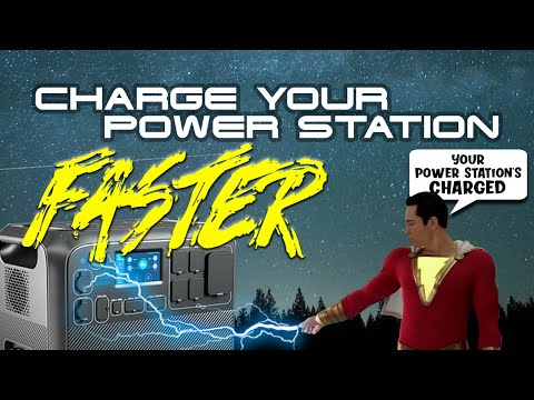 Charge Your Portable Power Station FASTER While Overlanding (Bluetti, Ecoflow, Jackery, etc)