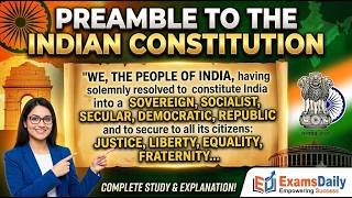 TNPSC - Polity - Preamble To The Indian Constitution