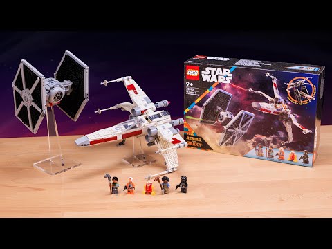 Конструктор LEGO Star Wars Сборный пакет «Истребитель TIE и Корабль X-Wing» 1063 детали (75393)