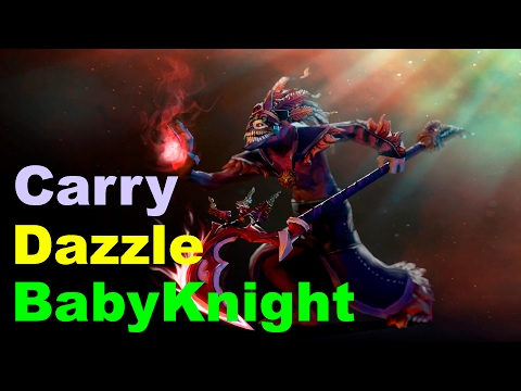 BabyKnight Dazzle Carry 7.00 | best item build | pro Gameplay | Highlights — Dota 2