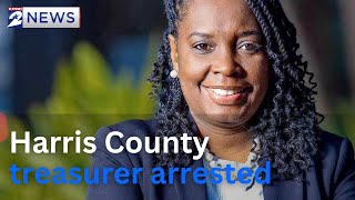 Harris County treasurer arrested, accused of breaking into car