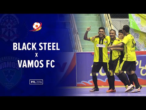 Highlight : Black Steel Manokwari  VS Vamos FC Mataram (6 - 3) : Pro Futsal League 2016