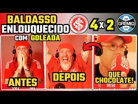 Baldasso went crazy with Inter's thrashing - Internacional 4 x 2 Grêmio - Gauchão 2025