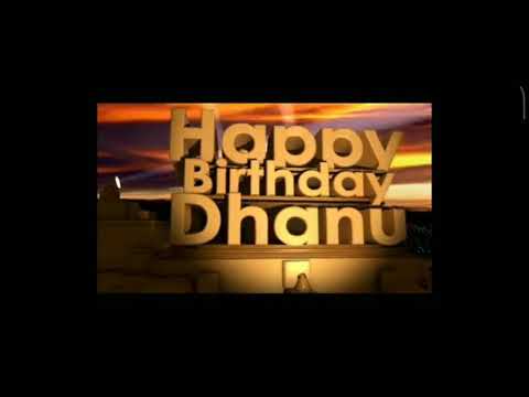 happy birthday dhanu
