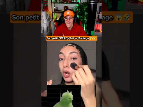 Son petit FRÈRE a fait le MONTAGE 😱🤣 (impossible de ne pas rire)