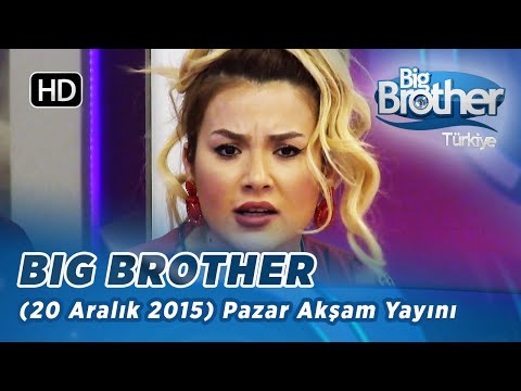 Big Brother Türkiye | 27. Bölüm | 20 Aralık 2015 | Pazar | Akşam Yayını