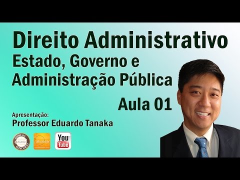Direito Administrativo - Aula 01 (Estado, Governo e Administração Pública)
