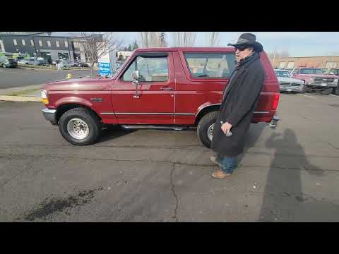 1993 Ford Bronco (CC-1919169) for sale in Sherwood, Oregon