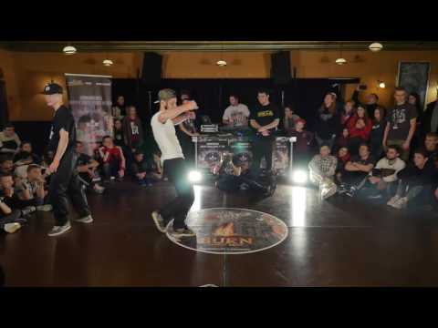 Toprock 1vs1 Bboy Mazz (BY) vs Bboy Kree (LT) @Vilnius Street Battle 2017