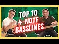 Top 10 Best 4 Note Basslines Of All Time With Jaz Moss