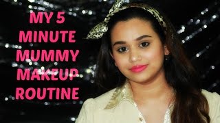 Image for video on My 5 Minute Mummy Makeup Routine by Bakeup & Makeup
