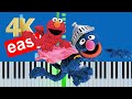 Sesame Street What S The Name Of That Song Slow Easy Medium Piano Tutorial 4K