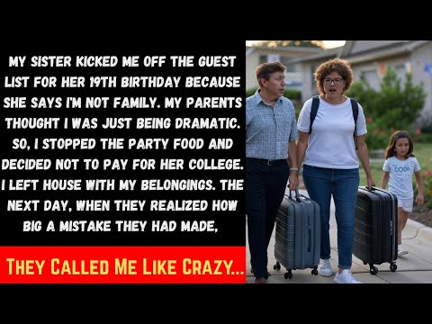 My Sister Kicked Me Off The Guest List For Her 19th Birthday Because She Says I'M Not Family. My...