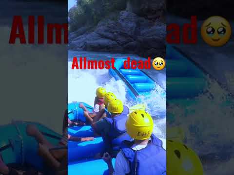 Rafting accident in Rishikesh bot flip #rafting #kayaking