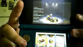 everything unlocked in mario kart 7 (including gold parts)
