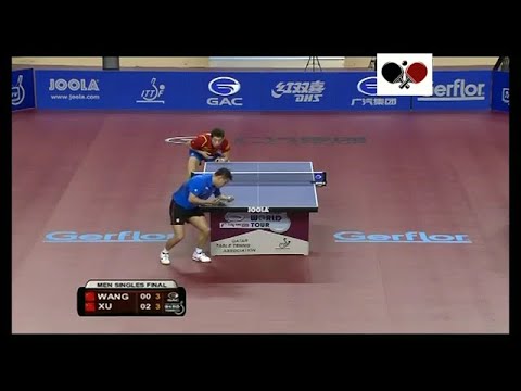 2012 Qatar Open  (Final) Xu Xin vs Wang Hao.