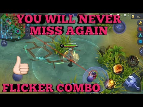 YOU WILL NEVER MISS AGAIN FLICKER COMBO | MOBILE LEGEND TIPS AND TRICKS