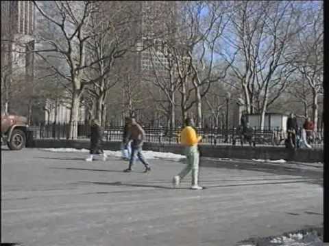 1993 - Turnen vor der Abfahrt zur Liberty, NY