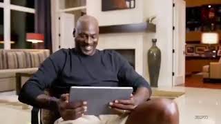 Michael Jordan laughing at Gary Payton on The Last Dance | Netflix video