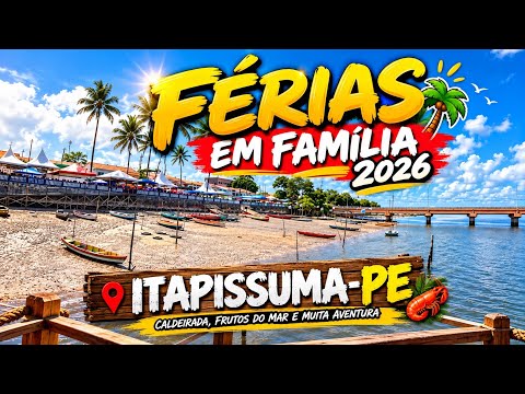 🌴 Férias em familia 2026 caldeirada de itapissuma PE top 