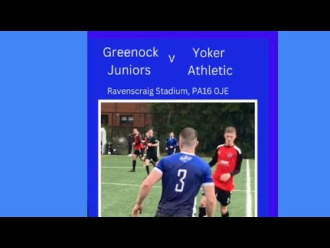 Greenock Juniors v Yoker Athletic