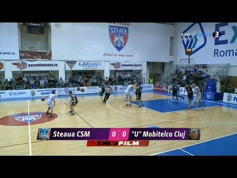 Steaua CSM EximBank vs. "U" BT Mobitelco Cluj 30.03.2014 Full Game