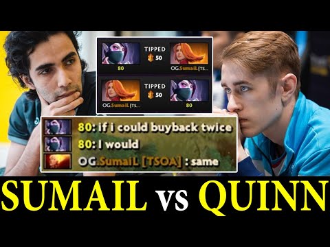 SumaiL vs Quinn TALKING and PLAYING | LINA vs TEMPLAR MID | Dota 2 Pro Players Clips