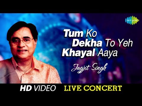 Tum Ko Dekha To Yeh Khayal Aya | Jagjit Singh | Live Concert Video