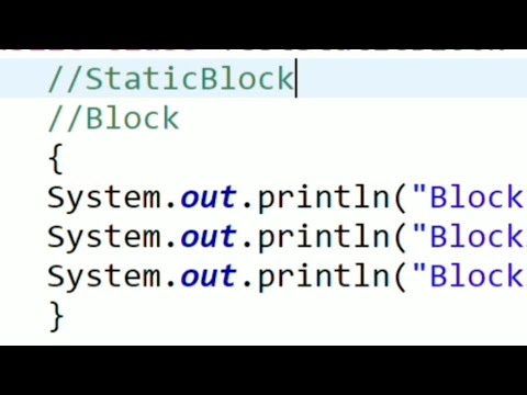 Understanding Static Block In Java Static Block Static Keyword In Java Java In Telugu