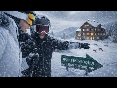 ТЪРСИМ НАЙ-ДОБРИЯ СКИ КУРОРТ В БЪЛГАРИЯ | ПАМПОРОВО | ЕПИЗОД 5: ЕВТИН ХОТЕЛ