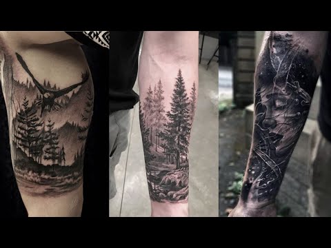 Sleeve Tattoos With Trees