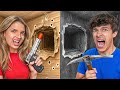 Escaping 100 Layers Of Cardboard Vs Metal Prison