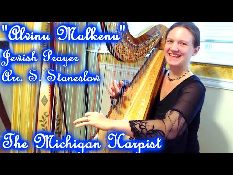 Avenu Malkenu (Jewish Prayer / Staneslow) on Harp - The Michigan Harpist