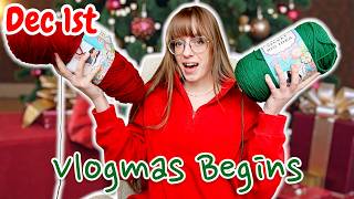 Happy December Yarn Friends! | PassioKnit Vlogmas 2025 Day 1