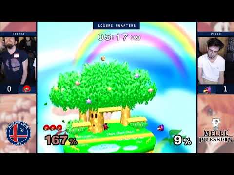 Super Melee Pression - Nestea (Samus) vs. Psylo (Falco) - Losers Quarters