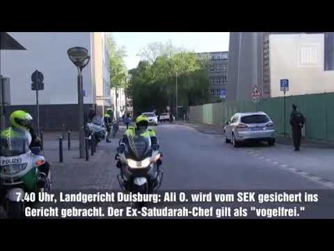 ALI OSMAN UNTER POLIZEISCHUTZ IM GERICHT! KRONZEUGE GEGEN SATUDARAH!