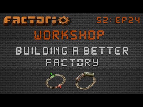 Captain Crumpet's 4-Way Rail Junctions :: Factorio Workshop Season 2 - Building A Better Factory