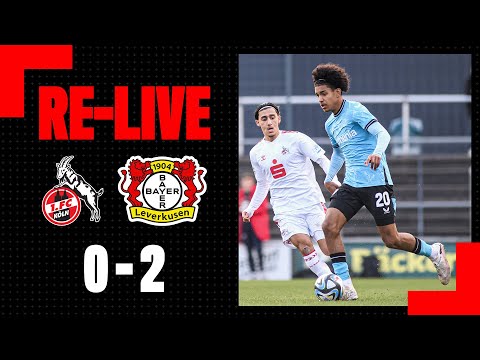RE-LIVE: 1. FC Köln U19 🆚 Bayer 04 Leverkusen U19 | A-Junioren-Bundesliga, 18. Spieltag