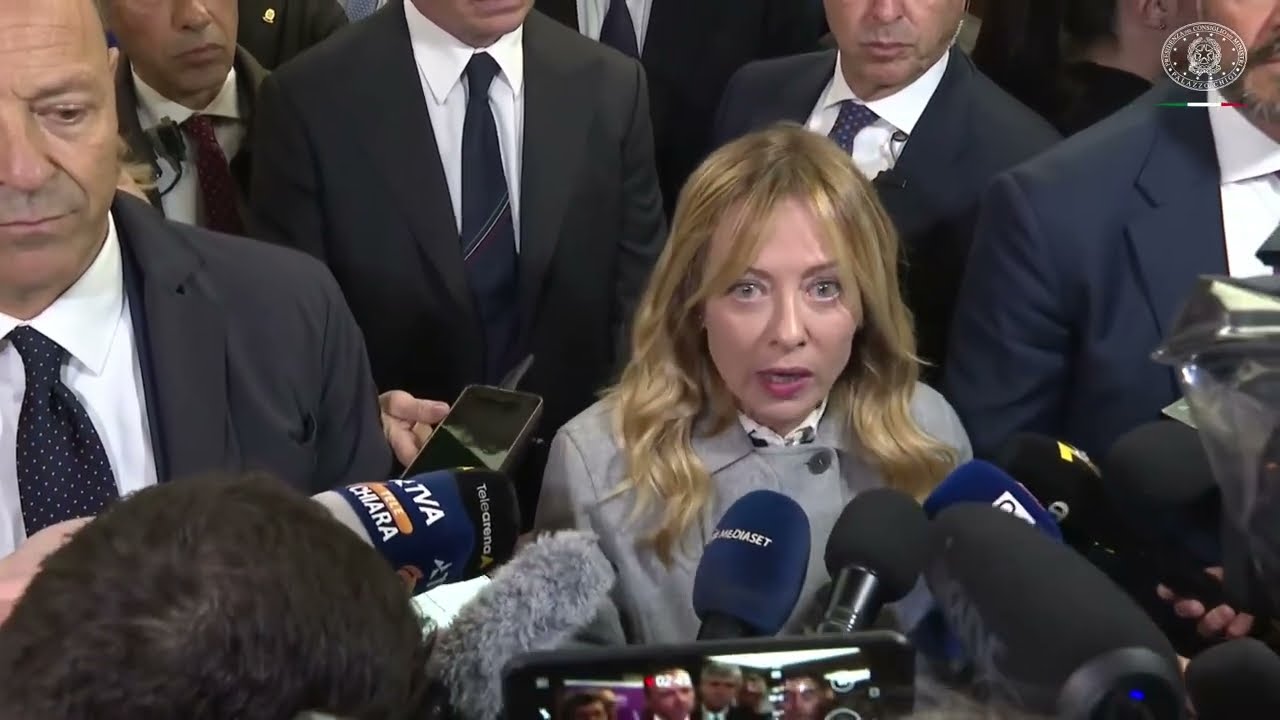 GIORGIA MELONI: "TRUMP CONTRO IL PAPA? DICHIARAZIONI INACCETTABILI"
