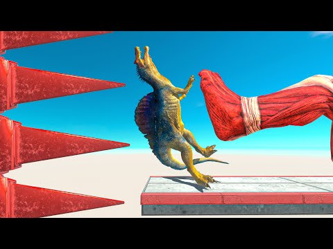 EPIC KICK Colossal Titan ► Animal Revolt Battle Simulator