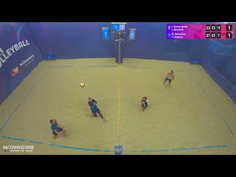 11:05 I. Romanenko / I. Skrynnik - M. Bedukha / Y. Sulyma 21.10.2022 | Winners Beach Volleyball
