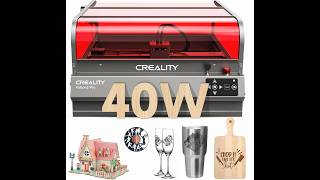 Creality Falcon2 Pro 40W Laser Engraver Review 2026 | Desktop Cutter with Enclosure, Smart Camera