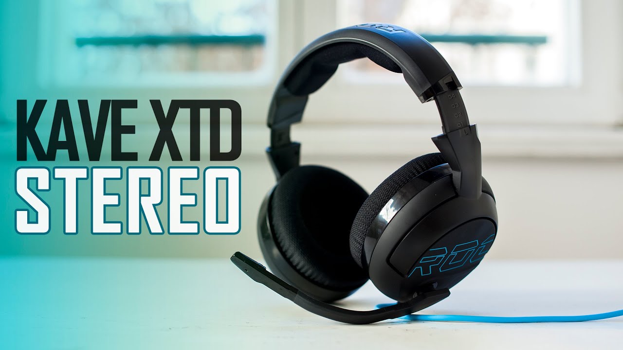 video Tai nghe có dây Roccat Kave XTD Stereo chính hãng 0