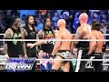 Roman Reigns The Usos Vs AJ Styles Gallows Anderson Six Man Tag Team SmackDown May 5 2016