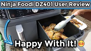 Ninja Foodi DZ401 User Review- Best Air Fryer!!| Dual Basket| Air Fryer Finger Foods Made Easy!!