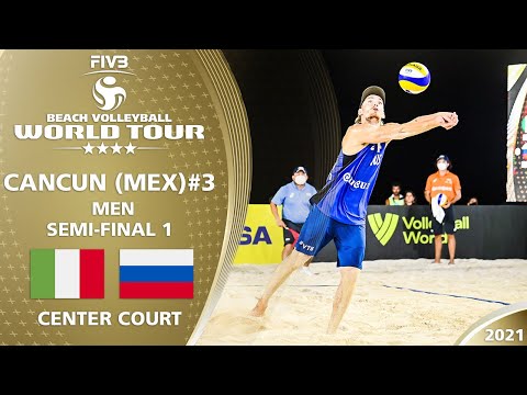 Carambula/Rossi vs. Semenov/Leshukov - Men's SF | Full Match | 4* Cancun 2021 #3