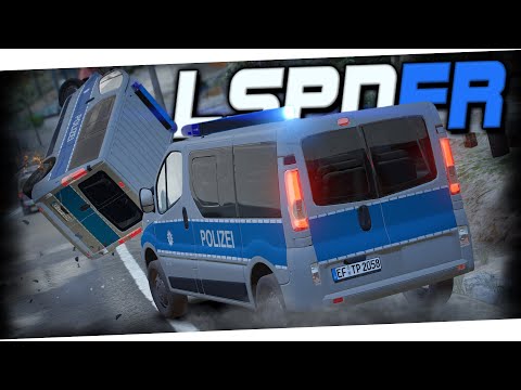 Stolen patrol car in the Thuringian Forest! - GTA 5 LSPDFR