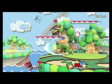 Smash Ultimate - Work Practice 1v1s - 2019-09-19 - Zephiel (Incineroar) vs El Jefe (Donkey Kong) 1